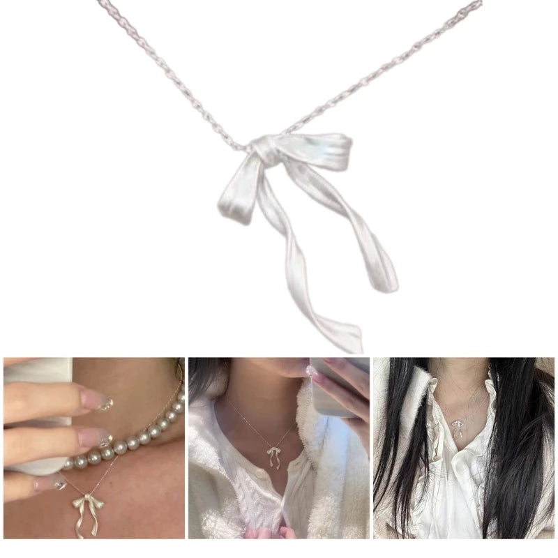 Women’s Bowknot Necklace