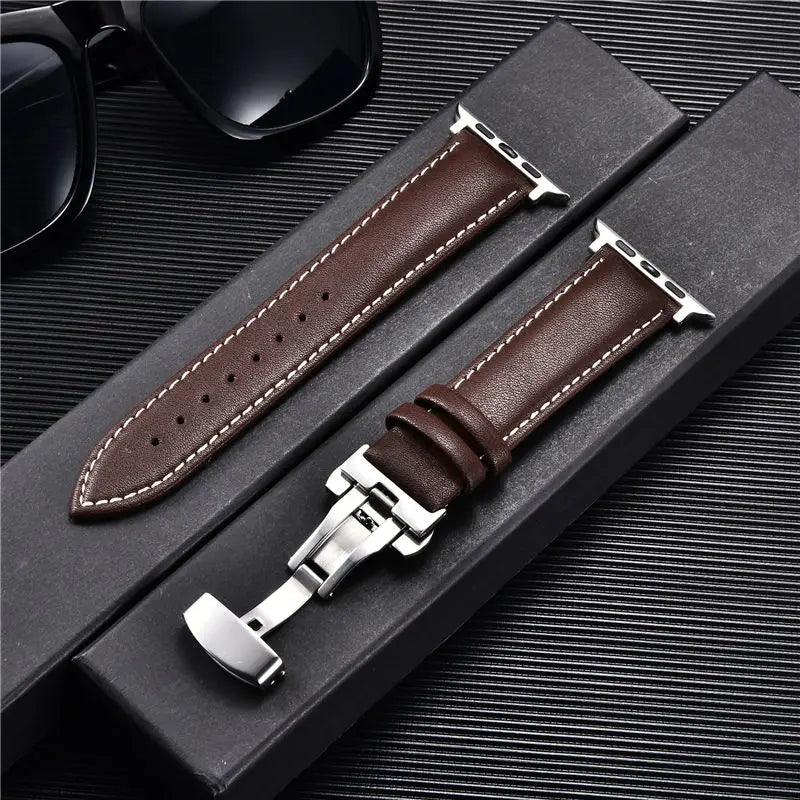 Genuine Leather Apple Watch Strap