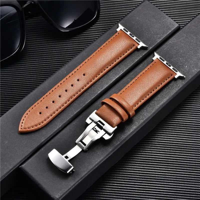 Genuine Leather Apple Watch Strap