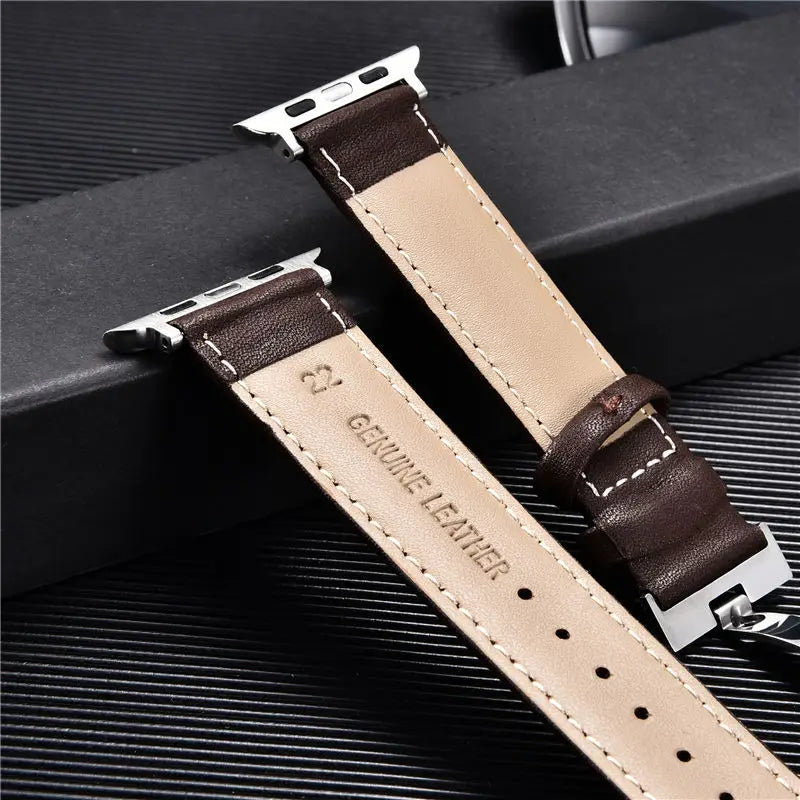 Genuine Leather Apple Watch Strap