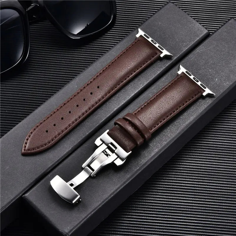 Genuine Leather Apple Watch Strap