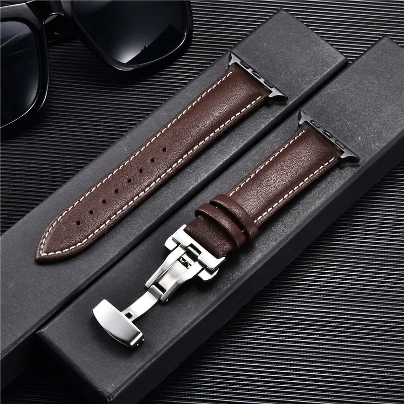Genuine Leather Apple Watch Strap