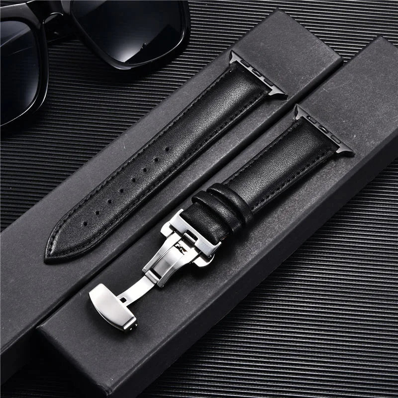 Genuine Leather Apple Watch Strap
