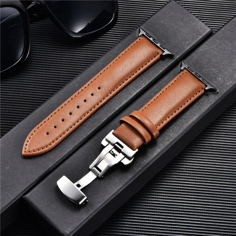 Genuine Leather Apple Watch Strap