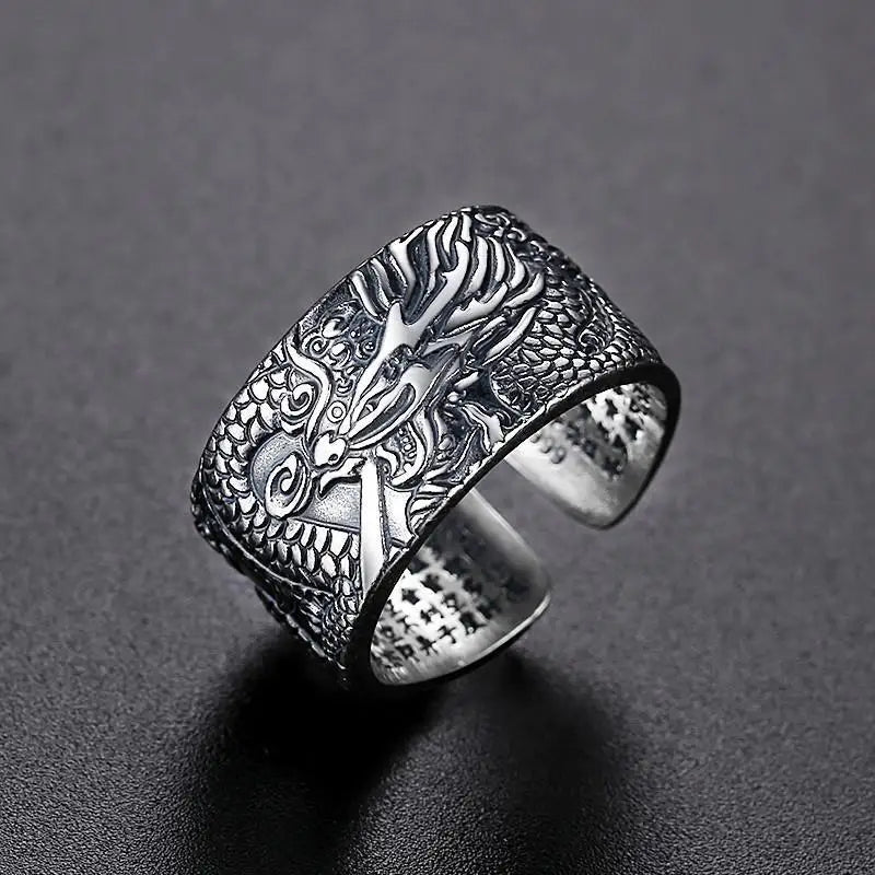 Unisex Lotus Sutra Ring