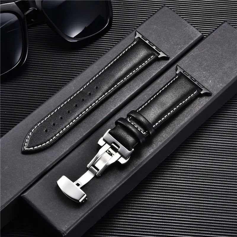 Genuine Leather Apple Watch Strap