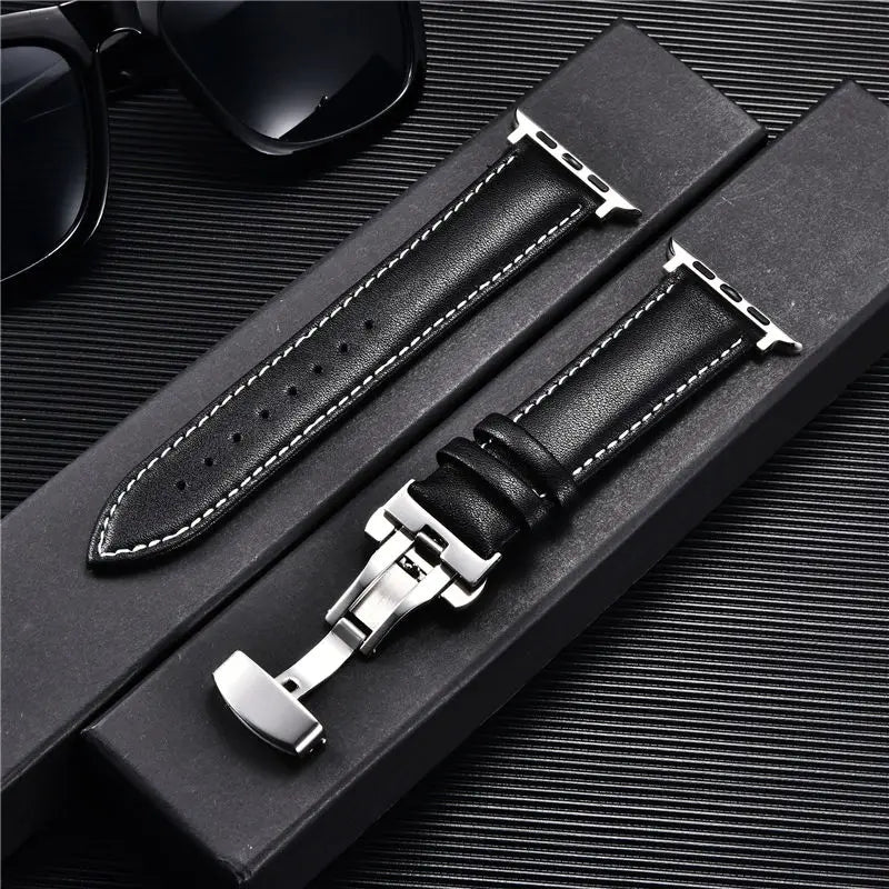 Genuine Leather Apple Watch Strap