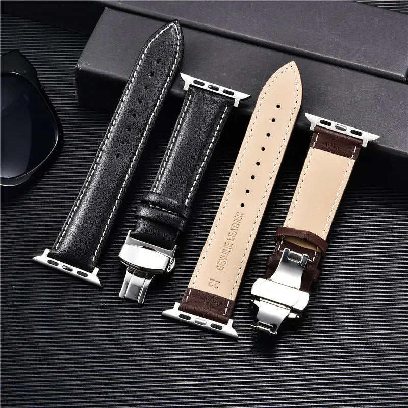 Genuine Leather Apple Watch Strap