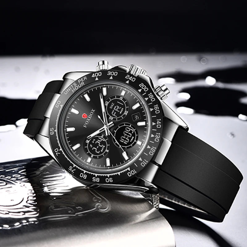 LIGE Men’s Military Sport Watch