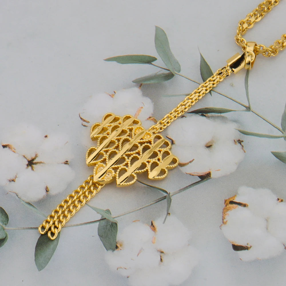 Gold-Plated Jewelry Set