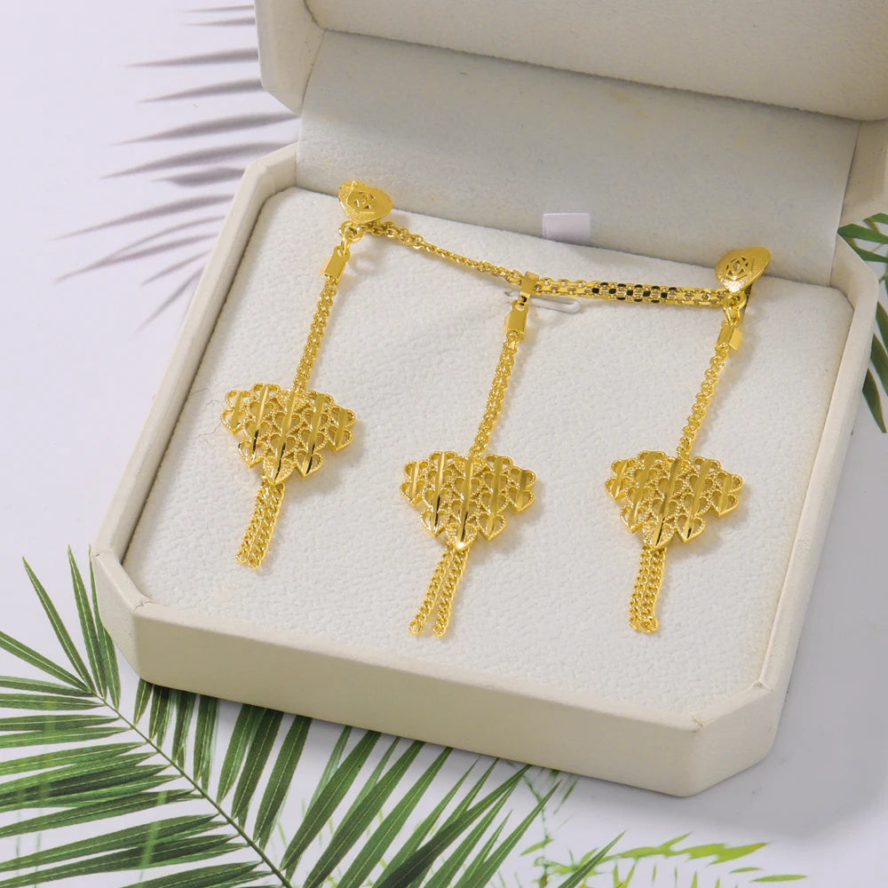 Gold-Plated Jewelry Set