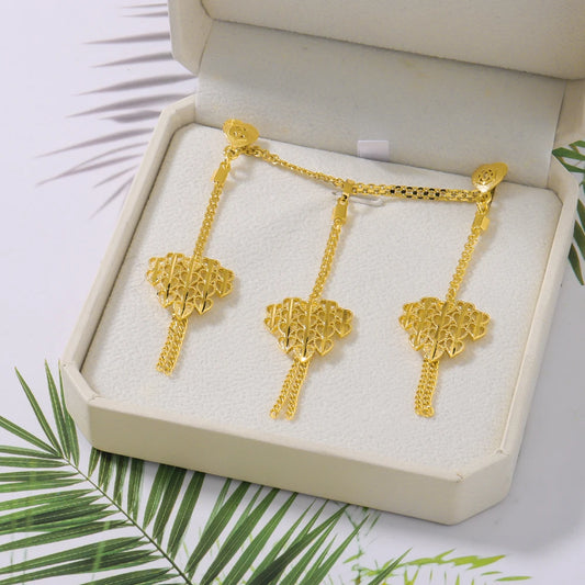 Gold-Plated Jewelry Set