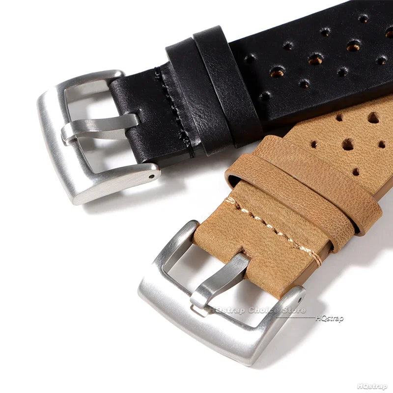 Vintage Genuine Leather Watch Strap