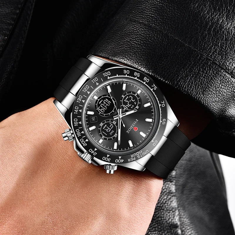 LIGE Men’s Military Sport Watch