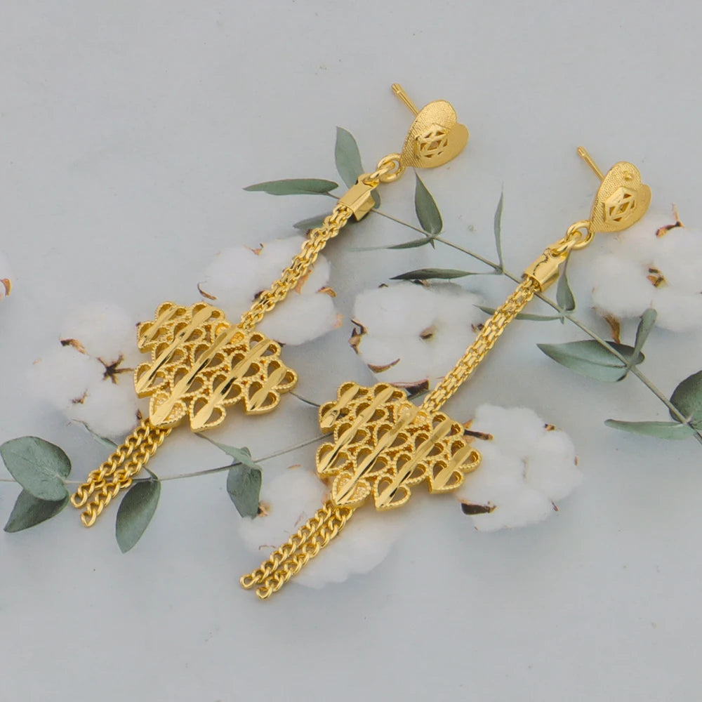 Gold-Plated Jewelry Set