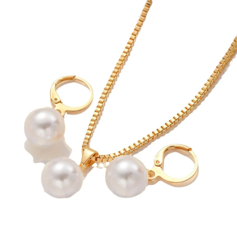 3-Piece Pearl Jewelry Set
