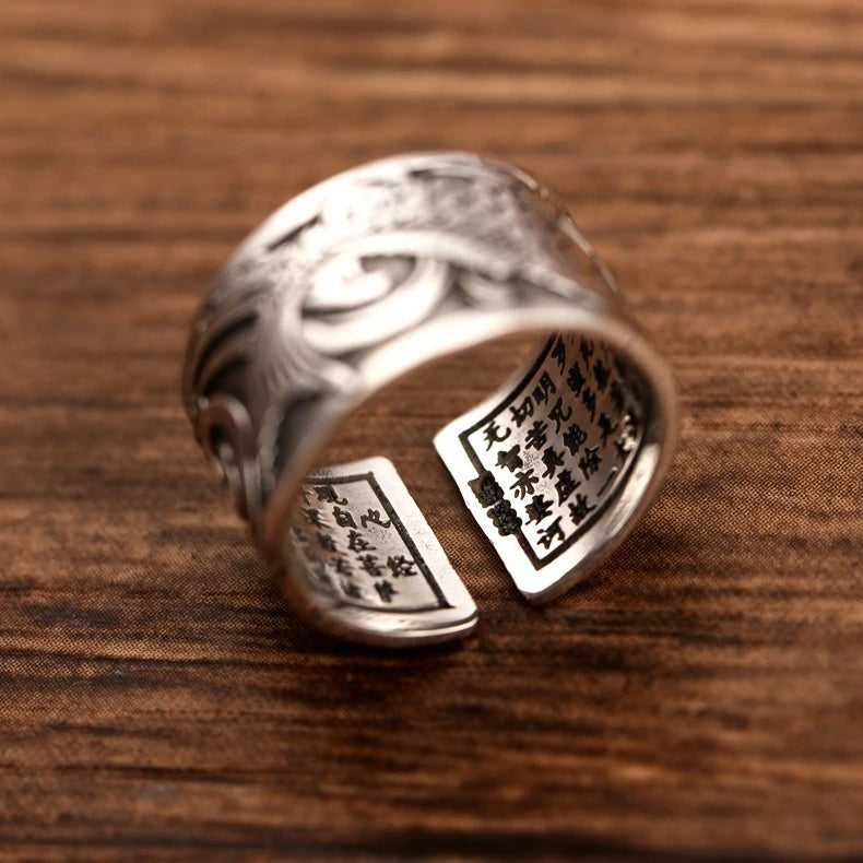Unisex Lotus Sutra Ring