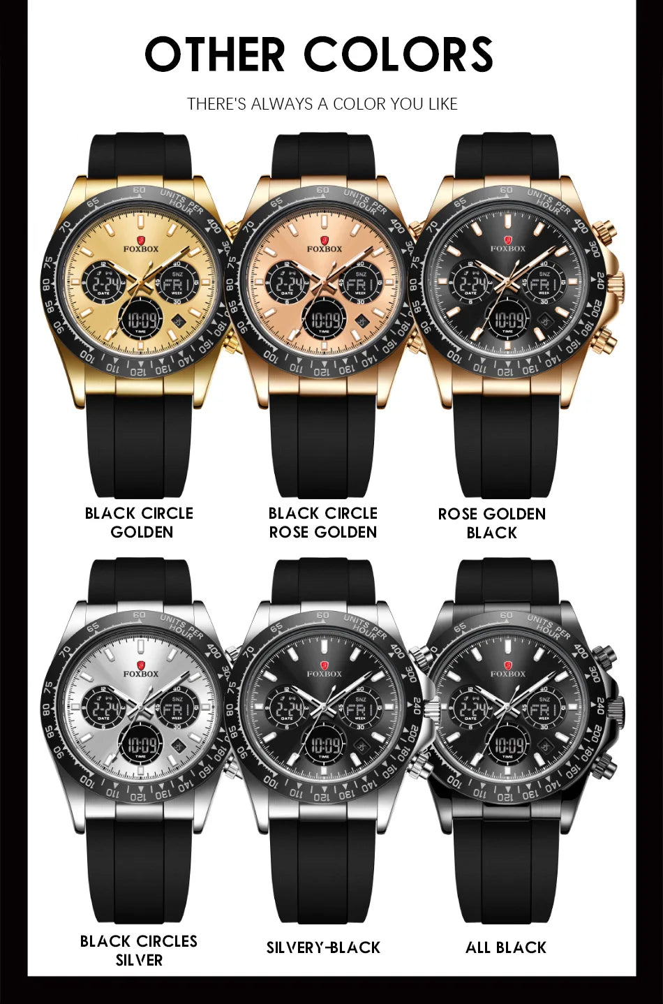 LIGE Men’s Military Sport Watch