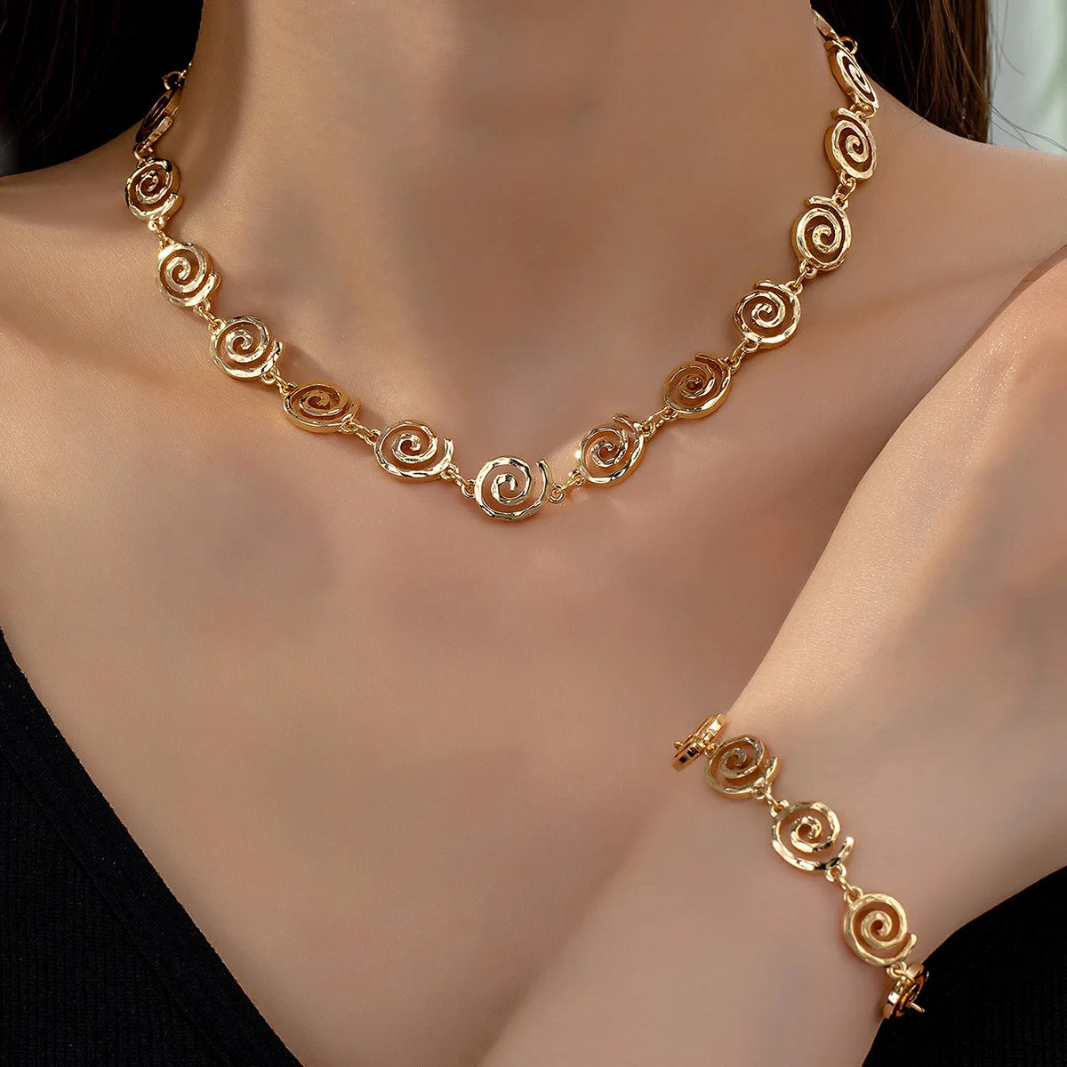 Women’s Geometric Jewelry Set