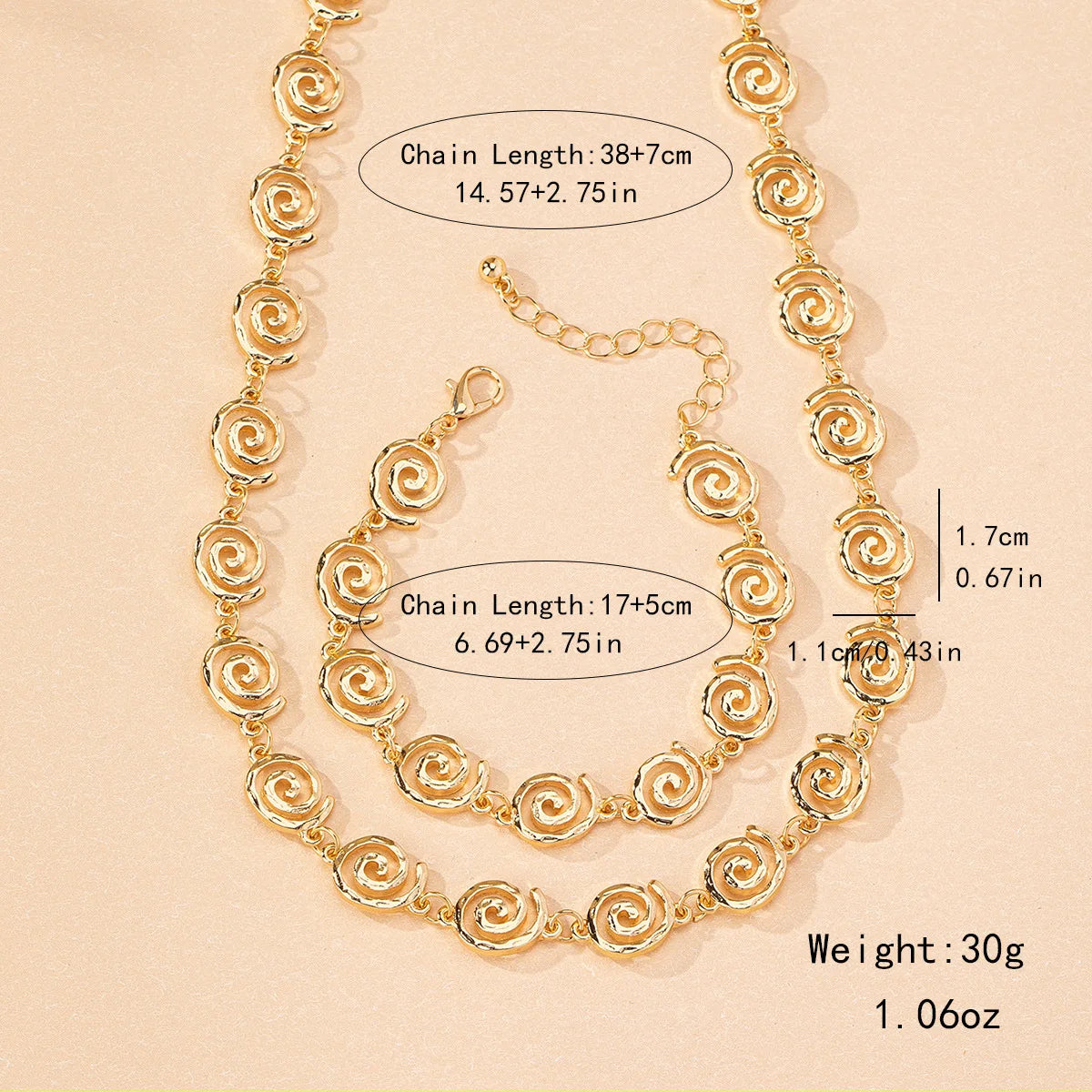 Women’s Geometric Jewelry Set