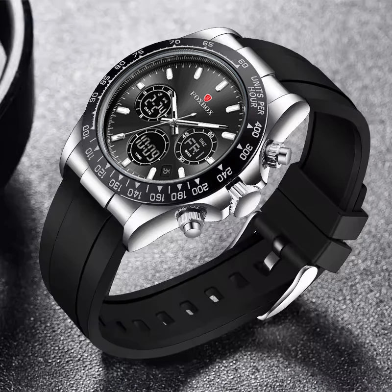 LIGE Men’s Military Sport Watch