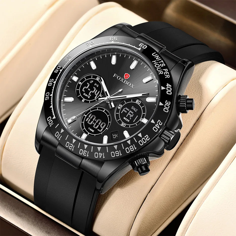 LIGE Men’s Military Sport Watch