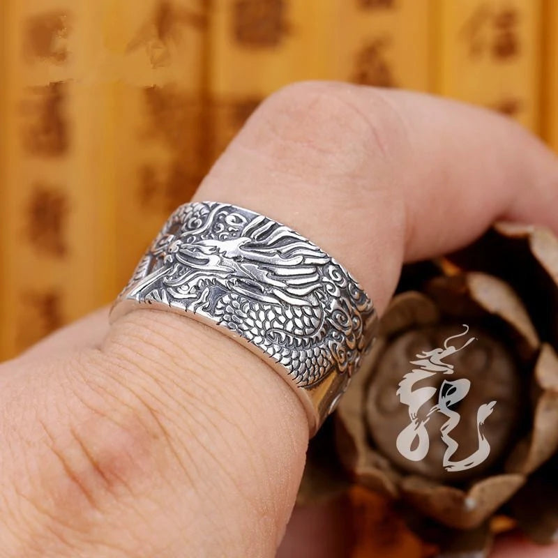 Unisex Lotus Sutra Ring