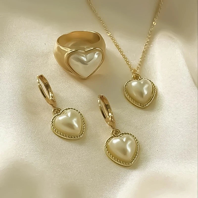 3-Piece Pearl Jewelry Set