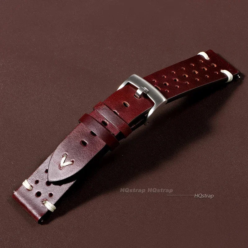 Vintage Genuine Leather Watch Strap